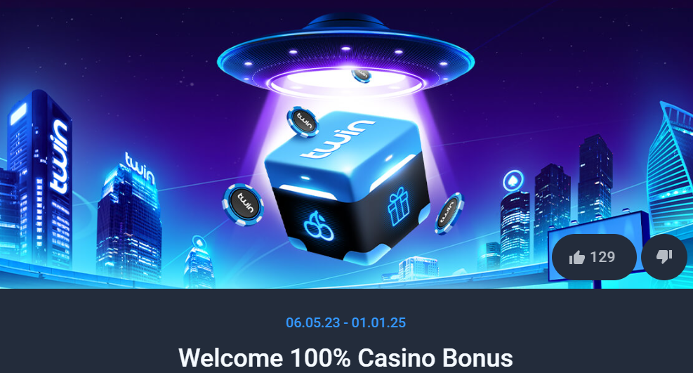 twin casino welcome bonus